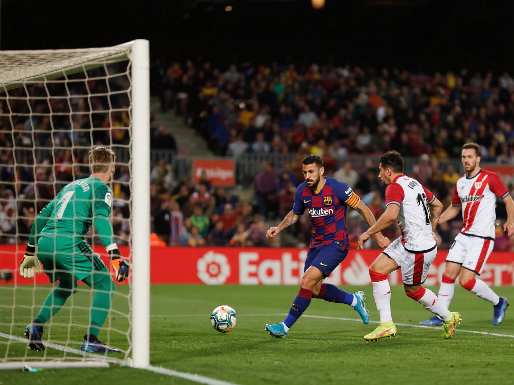 西甲战报：莱万双响亚马尔造乌龙助巴萨4-1赫罗纳豪取9连胜